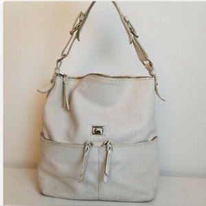 DOONEY & BURKE LEATHER HOBO BAG